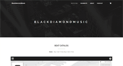 Desktop Screenshot of blackdiamondmusic.net
